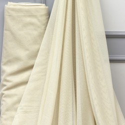 1552 Kraft V-L-11916 Wholesale Linen Tulle Curtain Fabrics Living Room and Bedroom Curtains 72 Models 100% Polyester