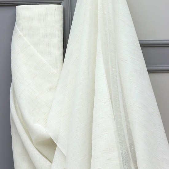 Linda V-1021 Wholesale Linen Tulle Curtain Fabrics Living Room and Bedroom Curtains 3 Models 100% Polyester
