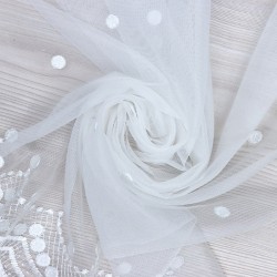 8124 V-1 Wholesale Lacy Tulle Curtain Fabrics Living Room and Bedroom Curtains 100% Polyester 6 Models