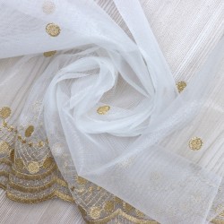 8124 V-3 Wholesale Lacy Tulle Curtain Fabrics Living Room and Bedroom Curtains 100% Polyester 6 Models