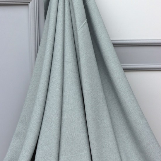 Elvisa V-921 Wholesale Plain Dobby Woven Background Curtain Fabrics Living Room and Bedroom Curtains 32 Models 30% Linen 70% Polyester