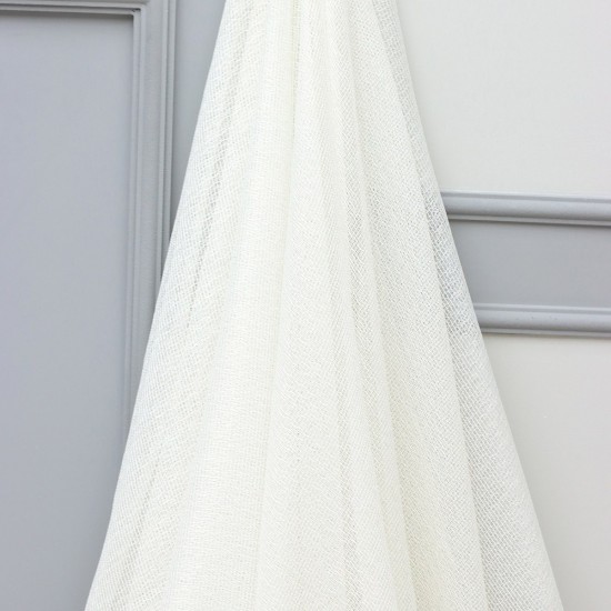 Mrt 700 V-1 Wholesale Linen Tulle Curtain Fabrics Living Room and Bedroom Curtains 100% Polyester
