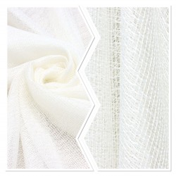 Mrt 700 V-1 Wholesale Linen Tulle Curtain Fabrics Living Room and Bedroom Curtains 100% Polyester