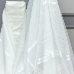 Optimum V-757 Wholesale Linen Tulle Curtain Fabrics Living Room and Bedroom Curtains 5 Models 100% Polyester