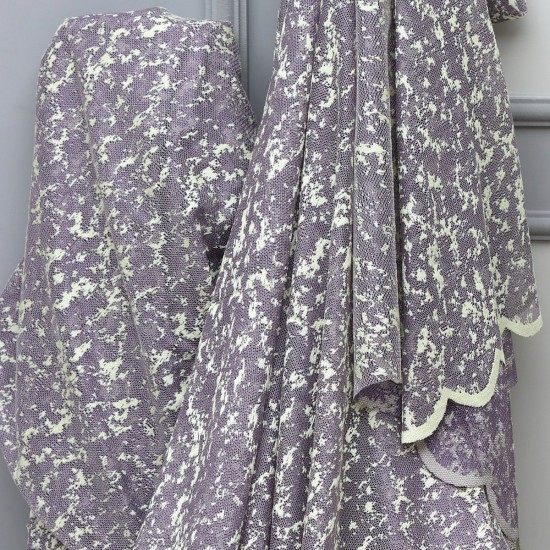 Wizzy V-16 Wholesale Raschel Cationic Knitting Tulle Curtain Fabrics Living Room and Bedroom Curtains 14 Models 100% Polyester