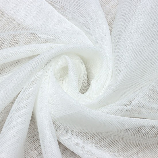 Serussa V-335 Wholesale Linen Tulle Curtain Fabrics Living Room and Bedroom Curtains 3 Models 100% Polyester