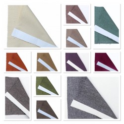 Sawyer V--2 Wholesale Linen Backdrop Curtain Fabrics Living Room and Bedroom Curtains 24 Models 100% Polyester