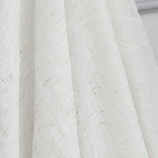 Tulip V-5633 Wholesale Linen Tulle Curtain Fabrics Living Room and Bedroom Curtains 7 Models 100% Polyester