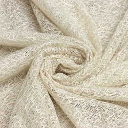  Çınar V--1 Wholesale Lace Embroidered Brode Tulle Curtain Fabrics Living Room and Bedroom Curtains 2 Models 100% Polyester