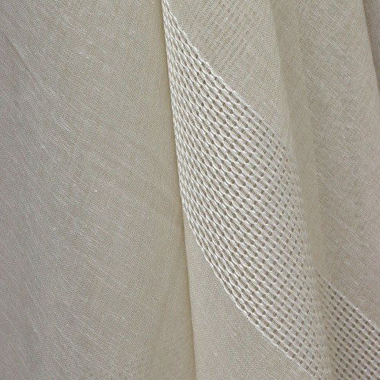Neva V-42 Wholesale Decorative Linen Tulle Curtain Fabrics Living Room and Bedroom Curtains 5 Models 100% Polyester