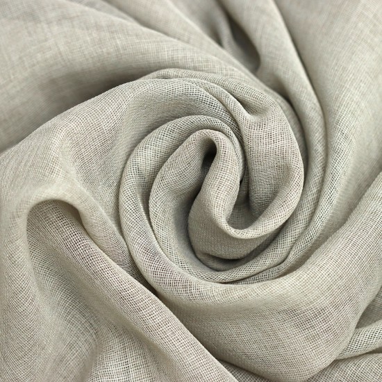 Tual V-2296 Wholesale Linen Tulle Curtain Fabrics Living Room and Bedroom Curtains 13 Models 100% Polyester