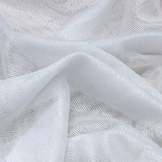 Violet V-8527 Wholesale Linen Tulle Curtain Fabrics Living Room and Bedroom Curtains 2 Models 100% Polyester