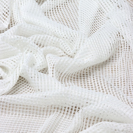 Viva V-3 Wholesale Raschel Plain Knitted Tulle Curtain Fabrics Living Room and Bedroom Curtains 6 Models 100% Polyester