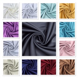 Blackout V-4 Wholesale Satin Blackout Background Curtain Fabrics Living Room and Bedroom Curtains 42 Model 100% Polyester