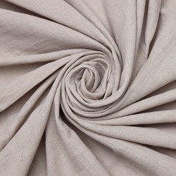 MD V-Acik Bej 2 Layer Plain Baby, Kids Clothing Fabric 100% Cotton 34 Model