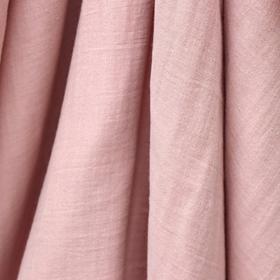 MD V-Acik Gul Kurusu 2 Layer Plain Baby, Kids Clothing Fabric 100% Cotton 34 Model