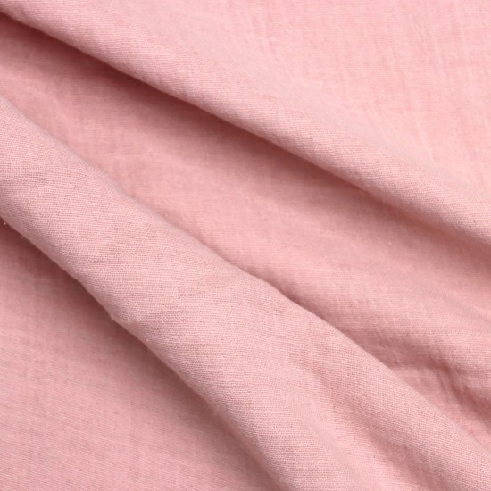 MD V-Acik Gul Kurusu 2 Layer Plain Baby, Kids Clothing Fabric 100% Cotton 34 Model