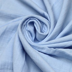 MD V-Buz Mavi 2 Layer Plain Baby, Kids Clothing Fabric 100% Cotton 34 Model