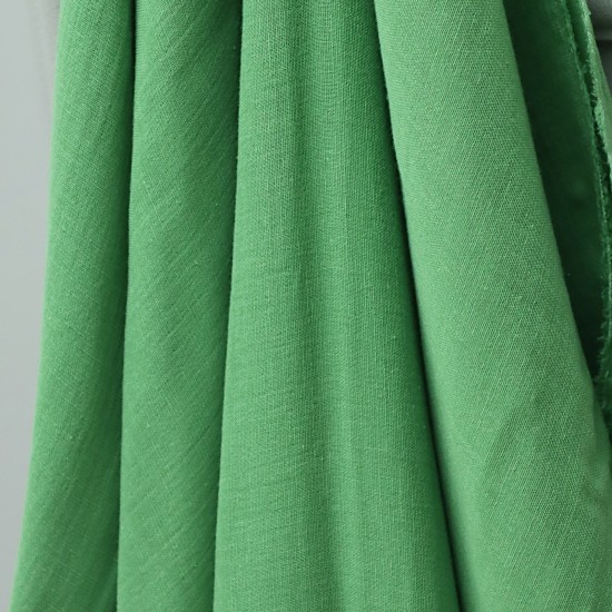 MD V-Cagla Yesili 2 Layer Plain Baby, Kids Clothing Fabric 100% Cotton 34 Model