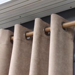 Tower 140x260 cm Wholesale Rustic Sewn Background Curtain Living and Bedroom Curtains 50 Models 100% Polyester