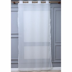 Jennifer 140x260 cm Wholesale Rustic Sewn Tulle Curtain Living and Bedroom Curtains 4 Models 100% Polyester
