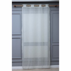 Linda 140x260 cm Wholesale Rustic Sewn Tulle Curtain Living and Bedroom Curtains 3 Models 100% Polyester