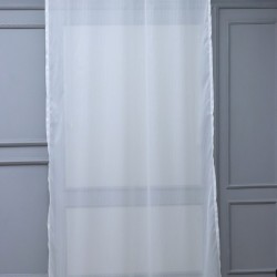 Laura 140x260 cm Wholesale Tulle Curtain Living and Bedroom Curtains 3 Models 100% Polyester
