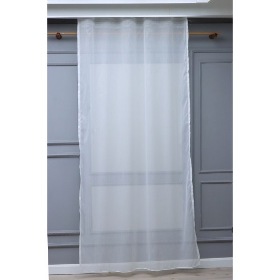 Laura 140x260 cm Wholesale Tulle Curtain Living and Bedroom Curtains 3 Models 100% Polyester