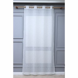 Mary 140x260 cm Wholesale Rustic Sewn Tulle Curtain Living and Bedroom Curtains 3 Models 100% Polyester