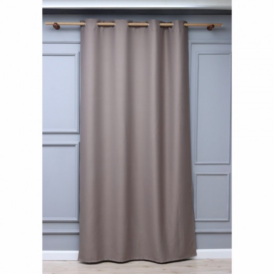 Clark 140x260 cm Wholesale Rustic Sewn Background Curtain Living and Bedroom Curtains 15 Models 100% Polyester