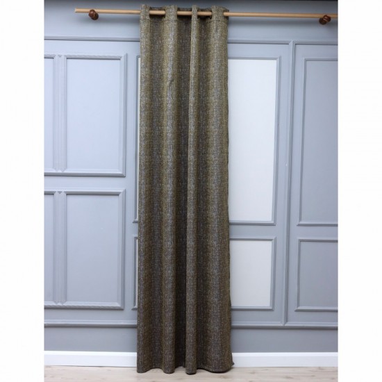 Thomas 140x260 cm Wholesale Rustic Sewn Background Curtain Living and Bedroom Curtains 19 Models 100% Polyester