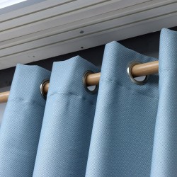 Murphy 140x260 cm Wholesale Rustic Sewn Background Curtain Living and Bedroom Curtains 24 Models 100% Polyester