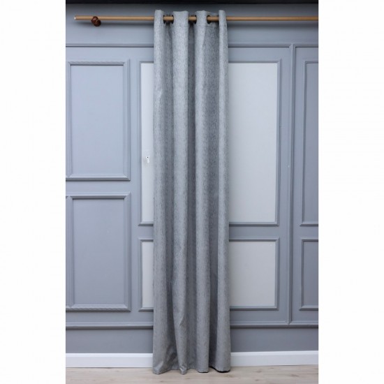 Holmes 140x260 cm Wholesale Rustic Sewn Background Curtain Living and Bedroom Curtains 10 Models 100% Polyester