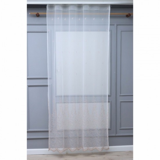 8120 140x260 cm Wholesale Tulle Curtain Living and Bedroom Curtains 6 Models 100% Polyester