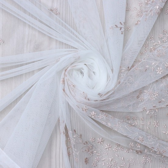 8120 140x260 cm Wholesale Tulle Curtain Living and Bedroom Curtains 6 Models 100% Polyester