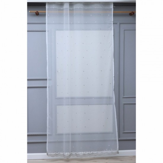 8124 140x260 cm Wholesale Tulle Curtain Living and Bedroom Curtains 6 Models 100% Polyester