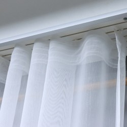 8128 140x260 cm Wholesale Tulle Curtain Living and Bedroom Curtains 3 Models 100% Polyester