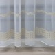 8128 140x260 cm Wholesale Rustic Sewn Tulle Curtain Living and Bedroom Curtains 3 Models 100% Polyester