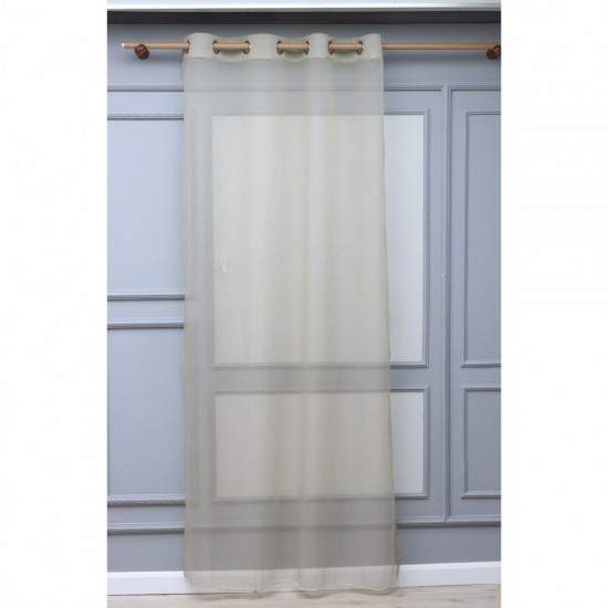 Crash 140x260 cm Wholesale Rustic Sewn Tulle Curtain Living and Bedroom Curtains 6 Models 100% Polyester