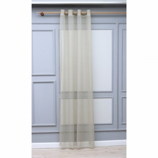 Crash 140x260 cm Wholesale Rustic Sewn Tulle Curtain Living and Bedroom Curtains 6 Models 100% Polyester