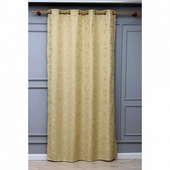 Crown 140x260 cm Wholesale Rustic Sewn Background Curtain Living and Bedroom Curtains 25 Models 100% Polyester