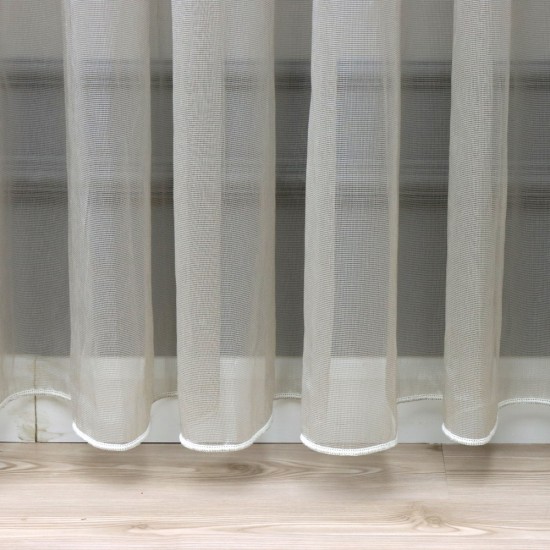 Darwin 140x260 cm Wholesale Rustic Sewn Tulle Curtain Living and Bedroom Curtains 7 Models 100% Polyester