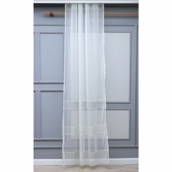Dekoryum 140x260 cm Wholesale Tulle Curtain Living and Bedroom Curtains 3 Models 100% Polyester