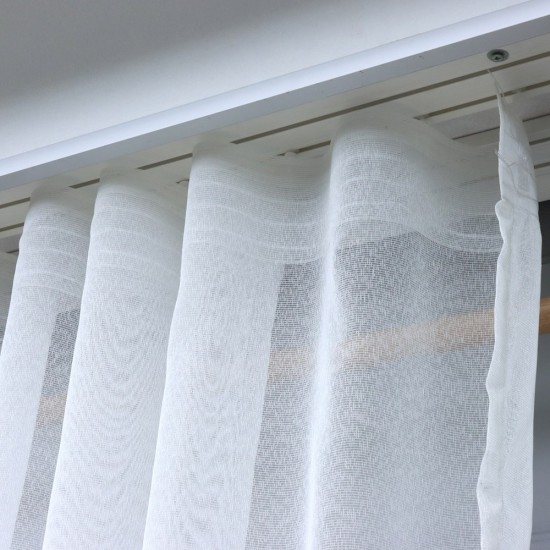 Dekoryum 140x260 cm Wholesale Tulle Curtain Living and Bedroom Curtains 3 Models 100% Polyester