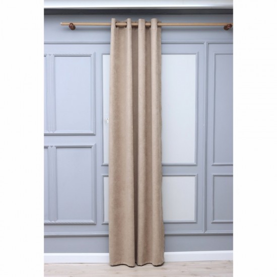 Felix 140x260 cm Wholesale Rustic Sewn Background Curtain Living and Bedroom Curtains 55 Models 100% Polyester