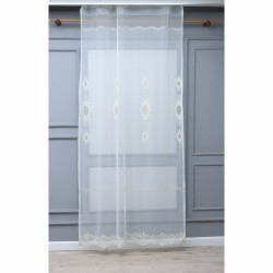 Hanabi 140x260 cm Wholesale Tulle Curtain Living and Bedroom Curtains 3 Models 100% Polyester