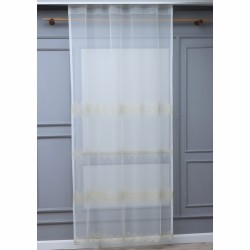 Hilda 140x260 cm Wholesale Tulle Curtain Living and Bedroom Curtains 3 Models 100% Polyester