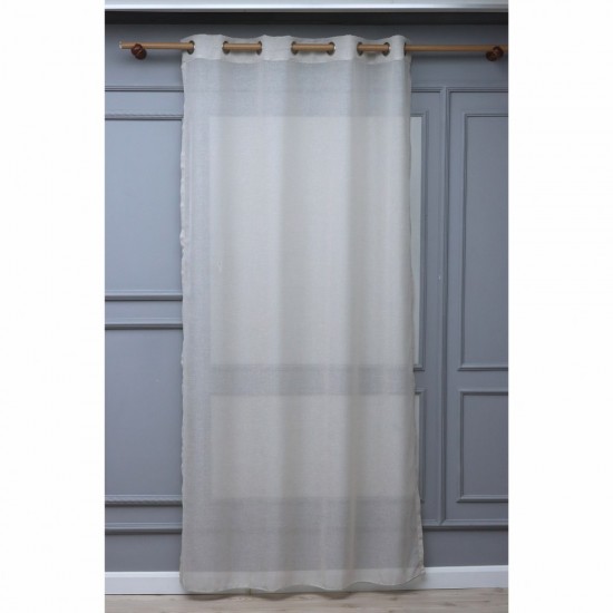 Johnson 140x260 cm Wholesale Rustic Sewn Tulle Curtain Living and Bedroom Curtains 12 Models 100% Polyester