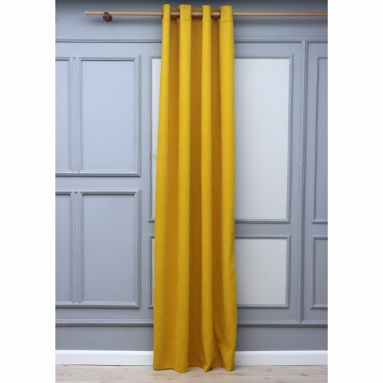 Jumbo 140x260 cm Wholesale Rustic Sewn Background Curtain Living and Bedroom Curtains 25 Models 100% Polyester