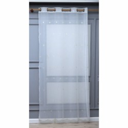 Kadita 140x260 cm Wholesale Rustic Sewn Tulle Curtain Living and Bedroom Curtains 3 Models 100% Polyester